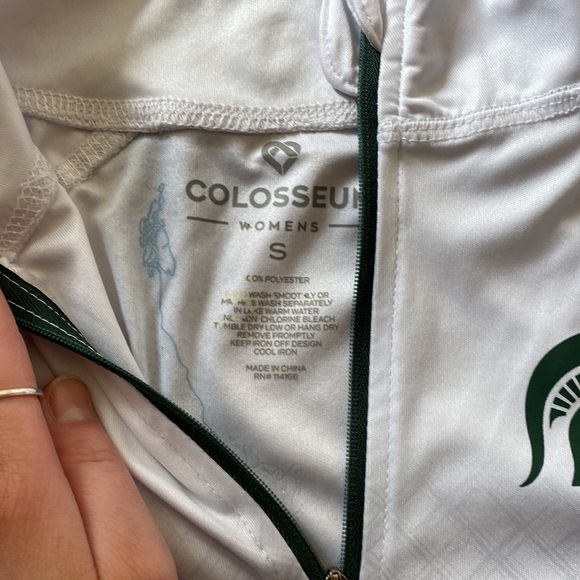 Colosseum | Michigan State University 1/4 Zip - Picture 3 of 5